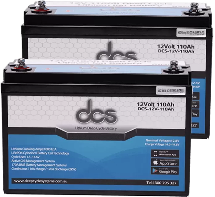 Large deep cycle batteries